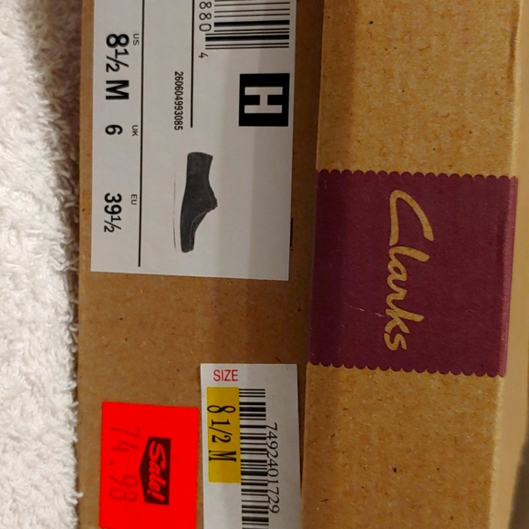 Clark's 8.5M Brown Smooth Padmora - Picture 1 of 6